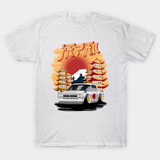 Hakosuka Skyline Nissan Datsun Classic Legend JDM T-Shirt